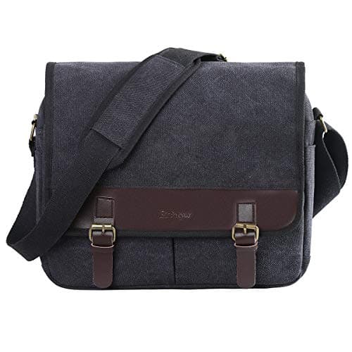 elegante bolsa de lona de hombro de lona